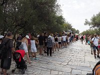 We waited a half hour in line at the ticket booth of the Acropolis.  gr17 090910291 k