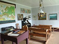 Interior of the school house