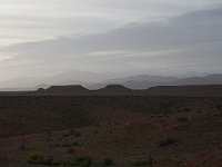 Drive through the Dades Valley  Darkening desert