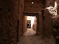 Ksar of Tamnougalt  Tamnougalt abounds in narrow alleys and tunnels like this one