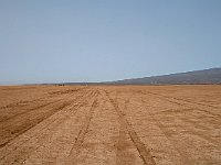 From desert to Marrakesh  Here, the desert piste is flat