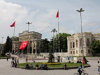 Promenades in Istanbul  Beyazit Square and entrance to the Istanbul University campus