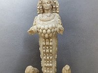 Selçuk Museum  One of the two rather curious statues of Great Artemis, covered with eggs or breasts or something...