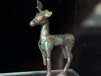 Selçuk Museum  Beautiful very small statue of a deer-like animal