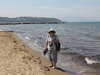 Pamucak Beach  Siv almost in the Aegean