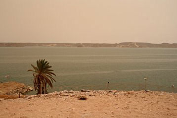 Le Lac Nasser à Abou Simbel