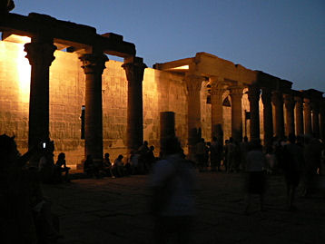 Temple de Philaë, son et lumière