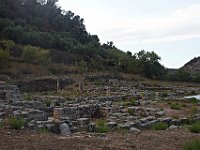 Two columns remain half-standing among the ruins.  gr16 092016063 s-aaa