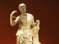The museum is too small, but they hope to enlarge one day. They have some lovely objects, such as this statue of Artemis, a Roman copy of a 4th-c. BCE Greek statue.  gr17 092013172 k