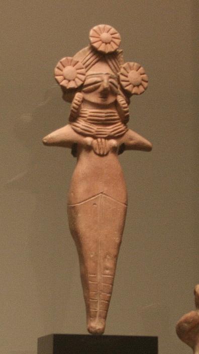 mg07_100112051_j_ac.jpg - Mother goddess from Maurya period, terra cotta, -3rd century