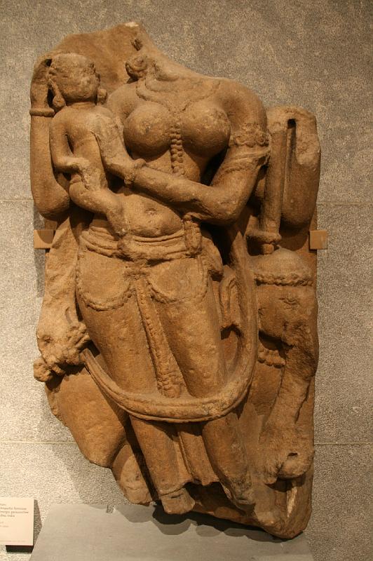 mg07_100112415_j_r.jpg - Indrani, feminine counterpart to and shakti (energy personification) of the god Indra, Gujarat, 9th-10th century, sandstone