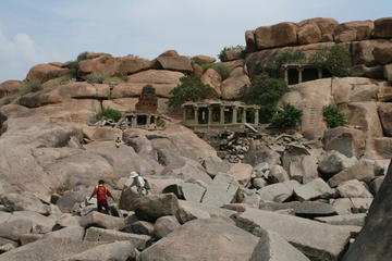 Siv among the rocks and ruined temples