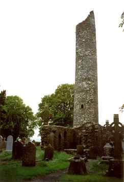 The round tower at Monasterboic