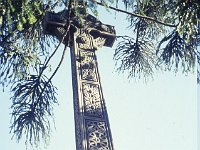 A celtic cross in the Recoleta Cemetery