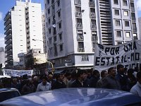 Demonstration by telephone workers