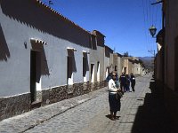 Siv in the streets of Humahuaca