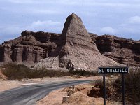El Obelisco is one of the wind-eroded rock formations that have been given names
