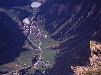 View over the cliff into the Montafon Valley  sj93 49b072