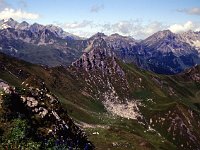 View from the Geissspitze of the Wilder Mann, with Scesaplana and Saulakopf in the background  sj93 50a045b