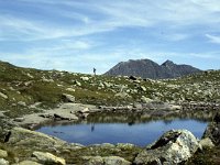 A small lake among the rocks.  sj92 48a041