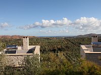 View from our balcony across olive groves toward the sea. Beautiful.  gr16 092108060 j