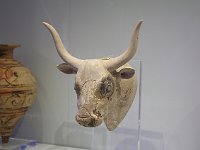 Another stone bull's-head rhyton, or libation cup from Knossos.  gr16 091810454 j