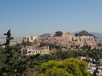 Overall view of the Acropolis from Filopappou Hill.  gr17 090810140 k