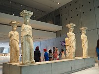 Thr originals of the remaining caryatids from the Erechtheion of the Acropolis.  gr17 090815540 k