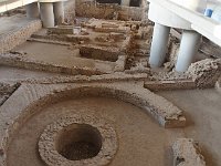 These ruins of an ancient quarter were made part of the museum and are visible through glass floors.  gr17 090817320 s