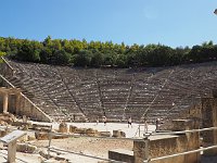 The theater is beautifully preserved (and restored) and is still used today for performances of plays and operas. One of those instrumental in saving it was the Greek soprano, Maria Callas.  gr17 091311232 k