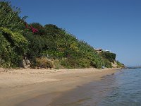 The beach is below a steep incline, almost a cliff. Not to worry, there is an elevator!  gr17 091810542 k