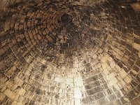 The roof of Agamemnon's tomb, a  tholos  (or beehive) tomb.  gr17 091510390 k