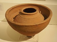 A refrigerator jar from 2700-2200 BCE. Water in the upper part kept the lower chamber cool.  gr17 091410590 k