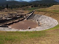 The theater was in place by 214 BCE.  gr18 092412150 k
