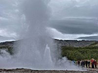 Strokkur in full eruption