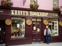 This guy just cannot stay out of a bookstore. Especially Kenny's!  Galway