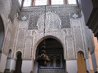 Meknes  The mausoleum of Moulay Ismael in Meknes