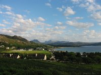 Gairloch from the north near sunset  Scottish HIghlands, August 2004