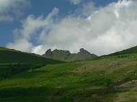 Craggy peaks above Loch Long  Scottish Highlands, July 2006