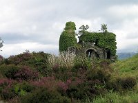 Robert the Bruce's fourteenth-century castle on the hill above Tarbert  Scottish Highlands, July 2006