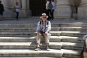 si13 052910221 s  Tourist on the Duomo steps