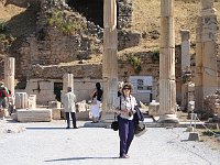 Ephesus  Swedish tourist in Ephesus