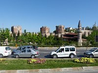 Istanbul - bus tour  The city wall of old istanbul, built in the 5th century, stretches for about 7km along what was then the western edge of the city.