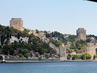 Istanbul - Bosphorus tour  The Rumeli Hisari, a fort built in four months in 1452 by Mehmet the Conqueror just before he conquered Istanbul