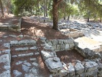 Staircases and ruins are quite lovely under the trees at Agia Triada. In the Heraklion museum are many art objects which were found here.  gr16 092914212 j