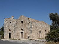 The small fortified 16th-century church of the Aghios Georgios monastery stands right at a bend in the highway.  gr16 092914360 j