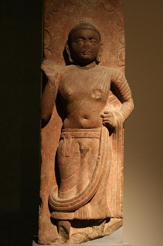 mg07_100112014_j_r.jpg - Buddha, Uttar Pradesh, Mathura region, Kushana period, end of 1st or beginning of 2nd century