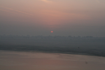 Dawn on the Ganga in Varanasi