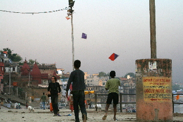 Kites on the ghats