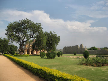 Zenana enclosure and lotus mahal